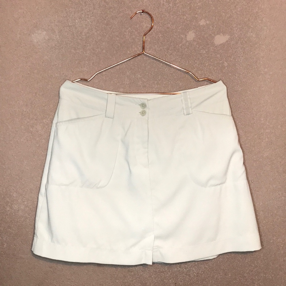 Nike Golf Tour Performance Dri Fit Tan Skort Skirt